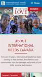 Mobile Screenshot of internationalneeds.ca