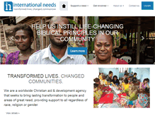 Tablet Screenshot of internationalneeds.org.nz